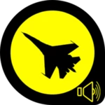 sonidos de aviones android application logo